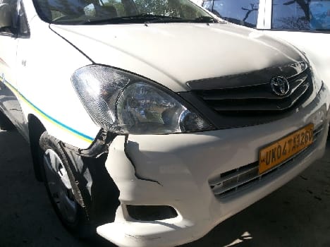 Drunken driver scored three vehicles